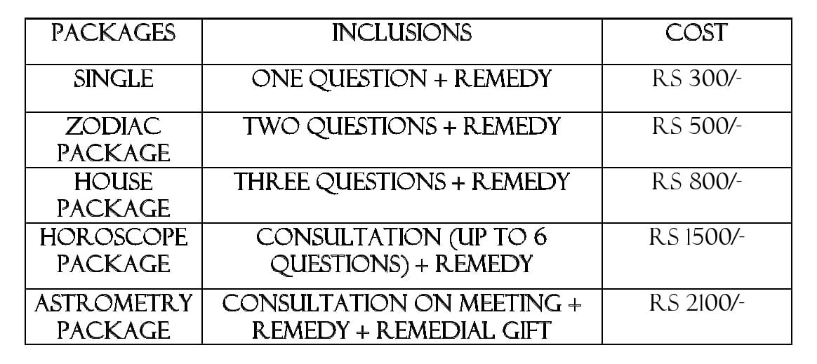 Astrologer in Delhi Packges