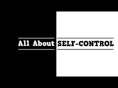 Self Control